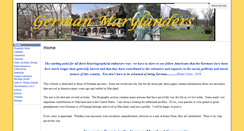 Desktop Screenshot of germanmarylanders.org